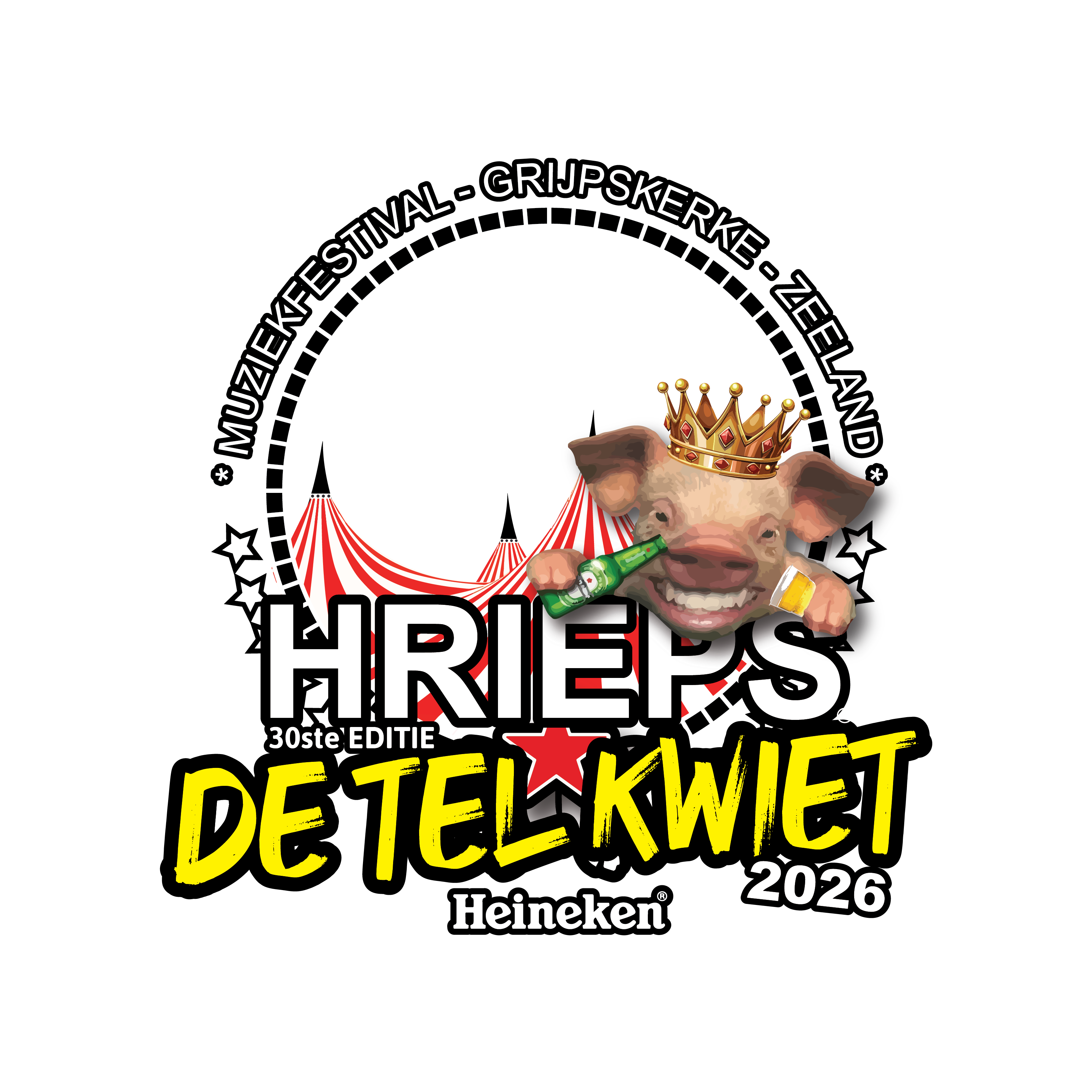 Hrieps Transparant - De Tel Kwiet - 2026